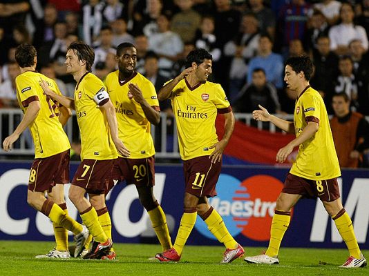 Champions League - Partizán 1-3 Arsenal