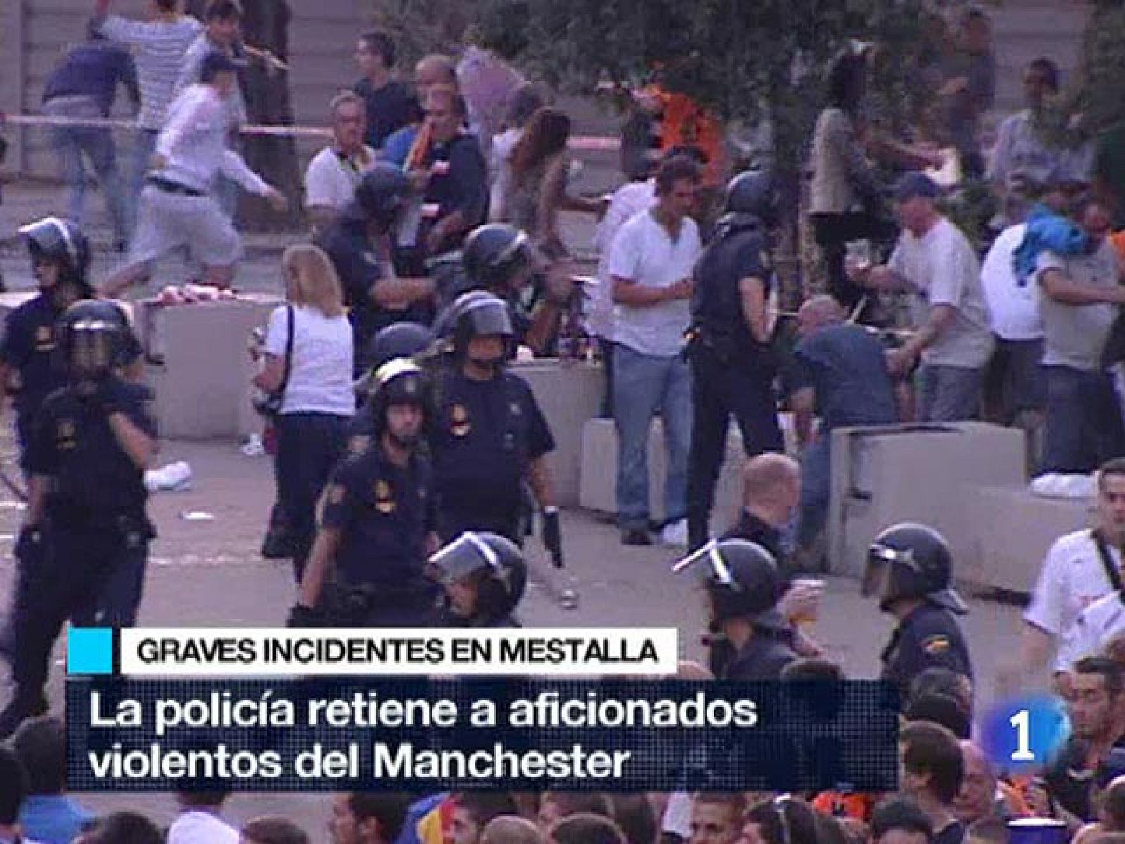Incidentes en las puertas de Mestalla - Champions League | Ver