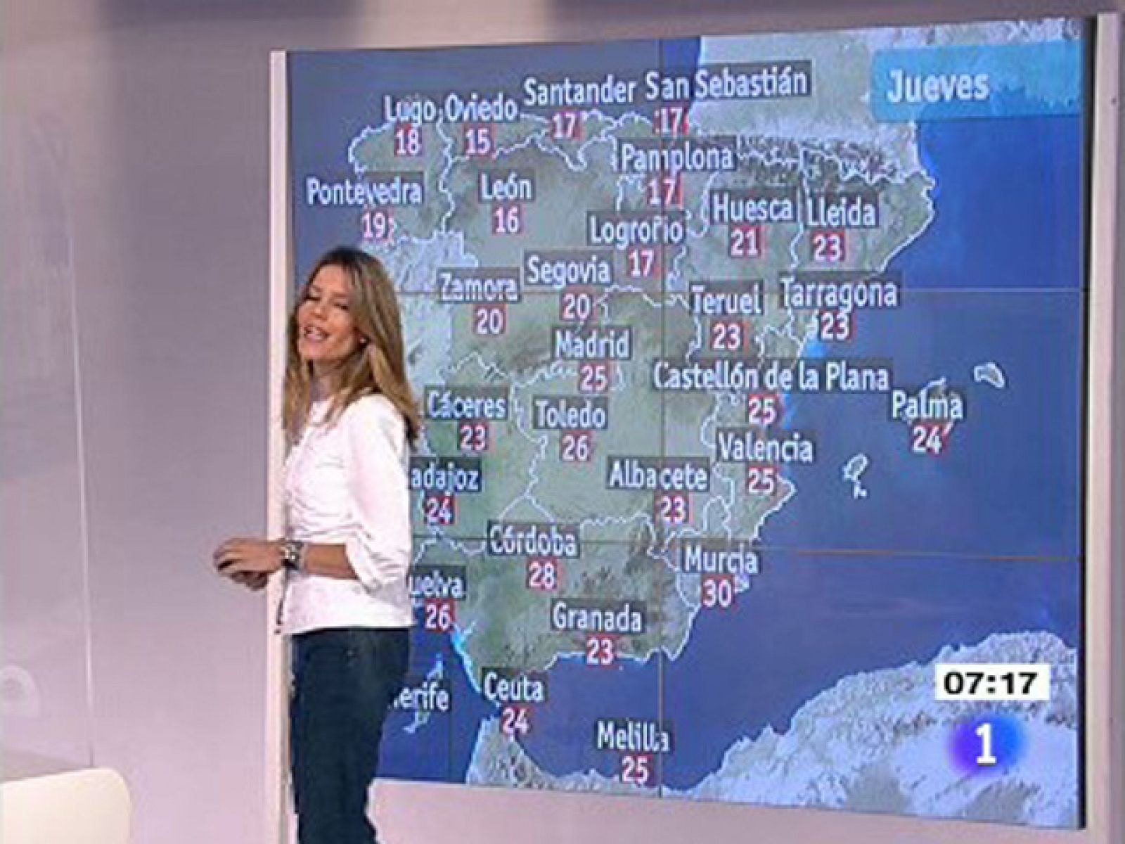 Lluvias en el noreste y Baleares
