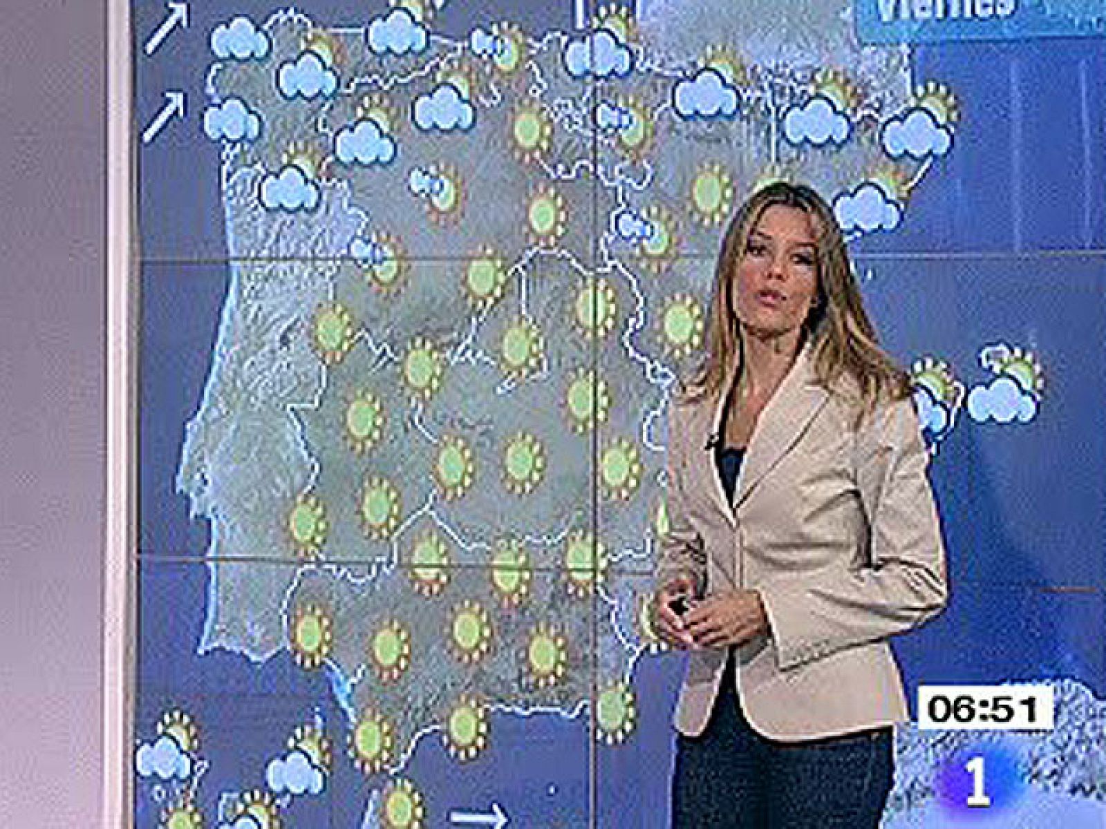 El Tiempo - Lluvias en el norte peninsular - 01/10/10 - El tiempo | Ver
