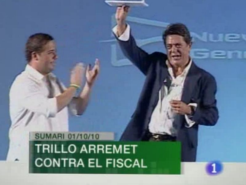 L'Informatiu. Informativo Territorial de la C.Valenciana (01/10/10)