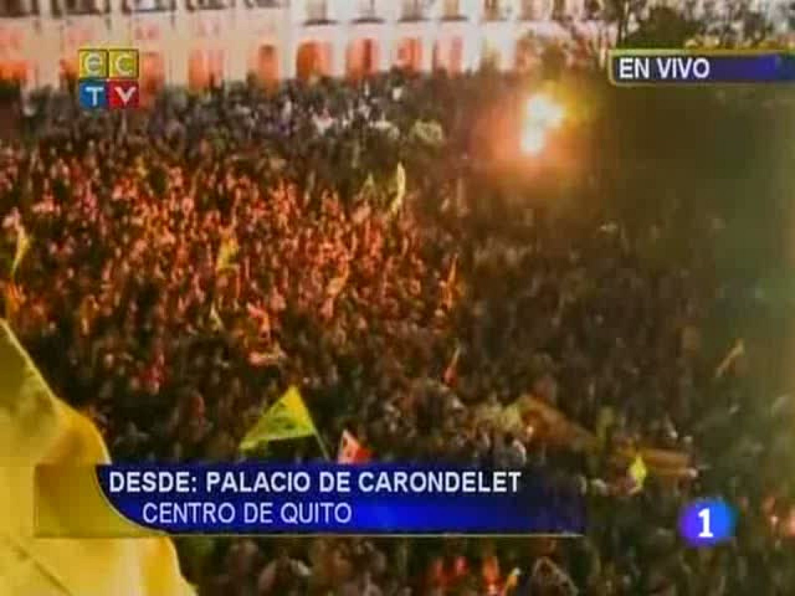 Telediario 1 (01/10/10)