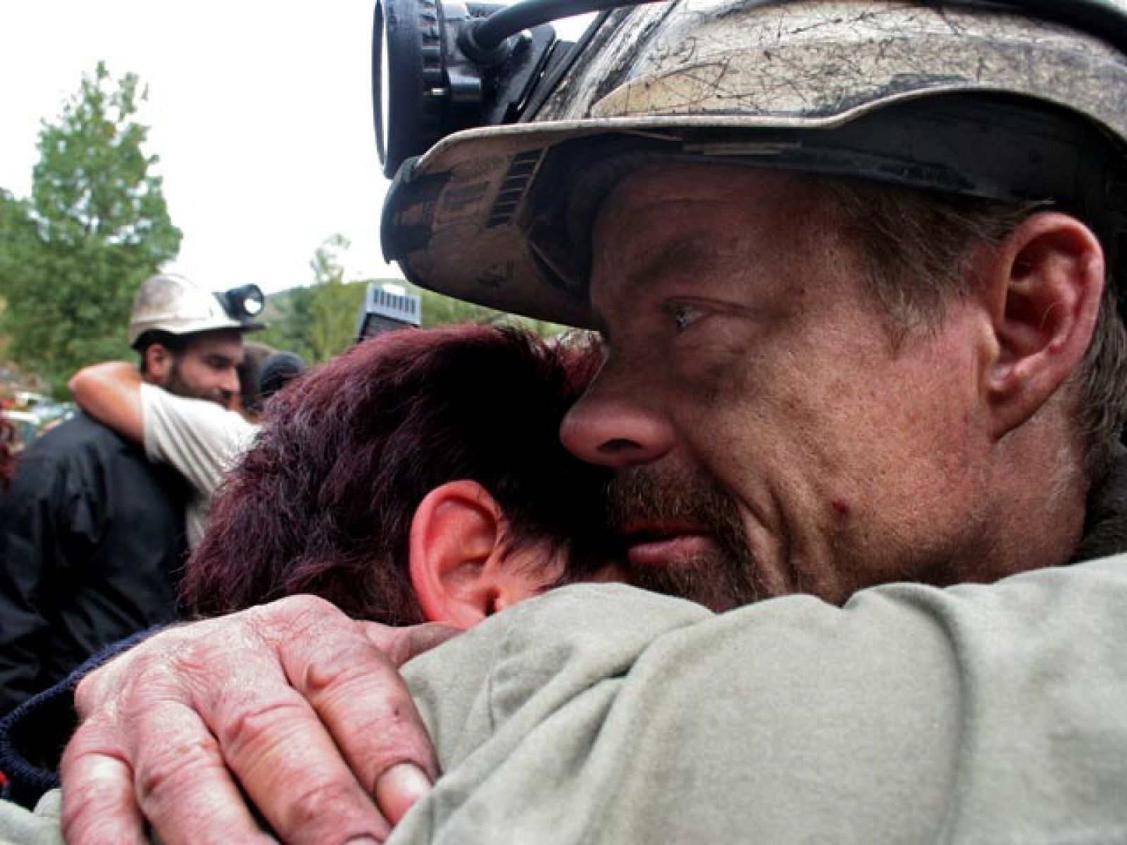 Acaba el encierro de los mineros del Pozo Casares, en la localidad leonesa de Tremor de Arriba | Ver
