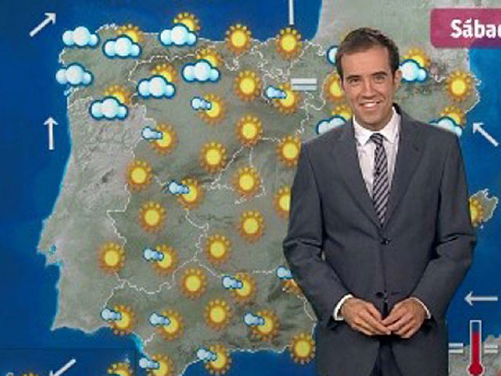 Lluvias y vientos fuertes en Galicia y despejado en el resto