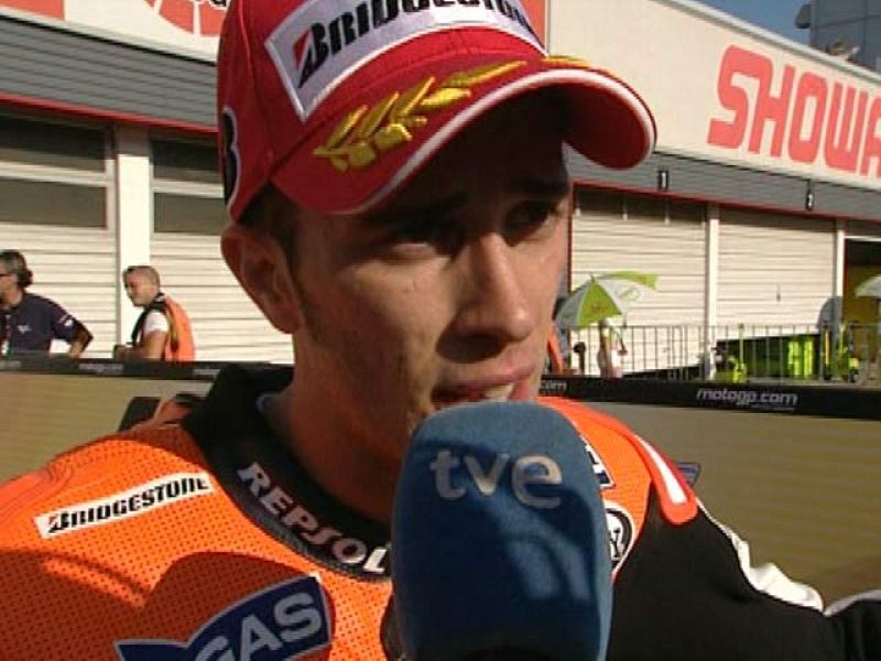 Dovizioso se ha mostrado soprendido por la 'pole' conseguida en Motegi, la primera de su carrera deportiva en MotoGP.