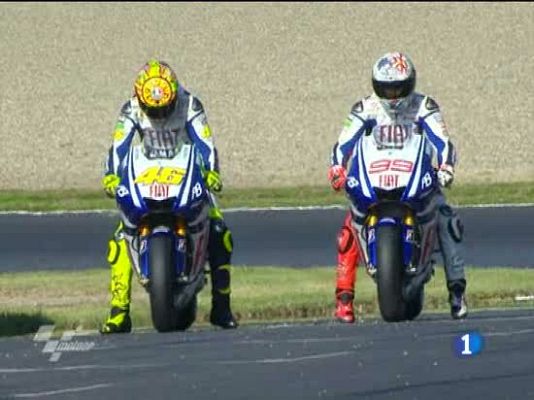  - Jorge saldrá detrás de Valentino