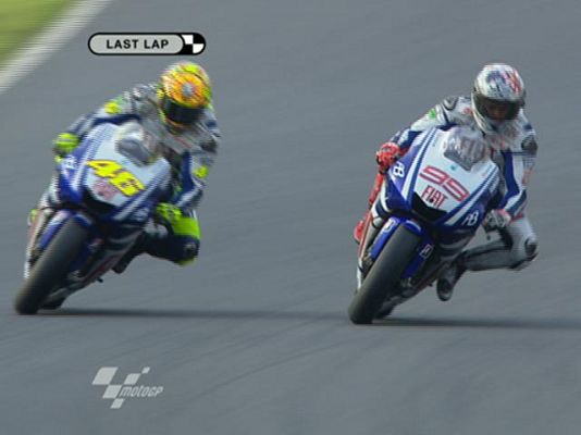  - Rossi-Lorenzo, cuerpo a cuerpo