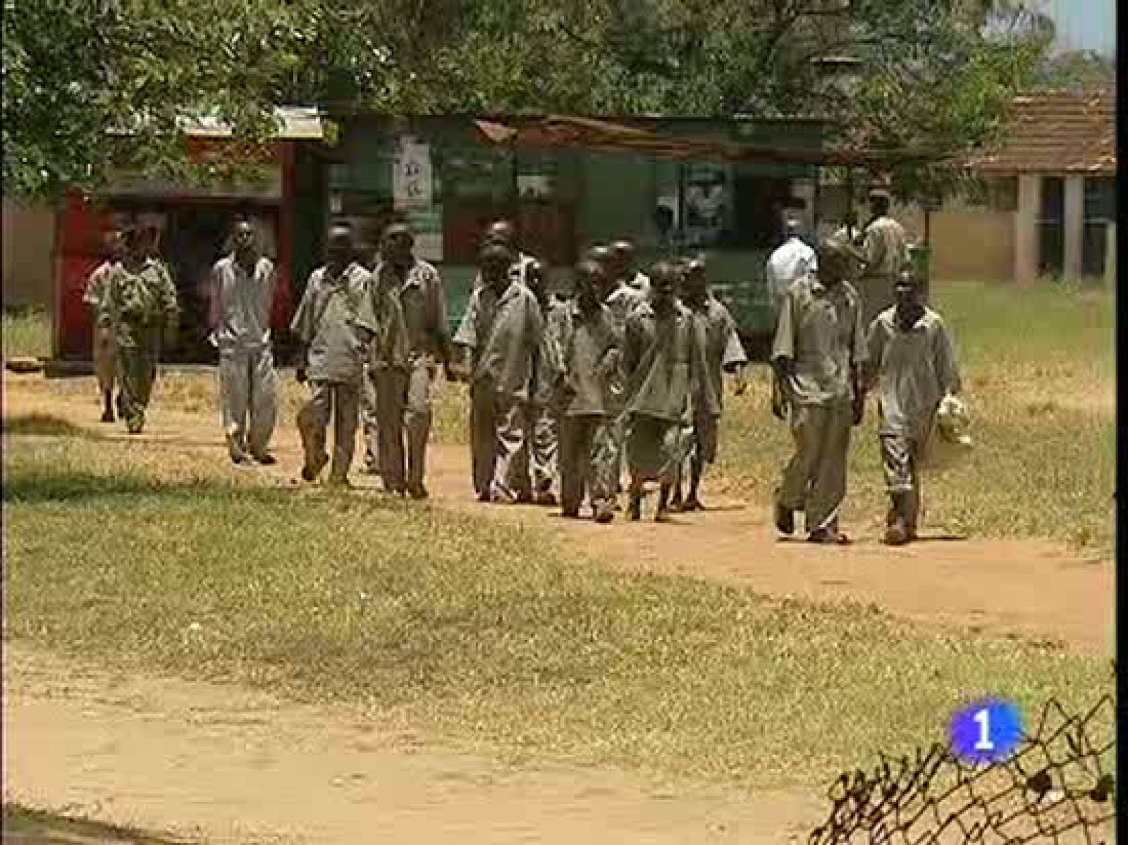 En una prisión de Kenia se encuentran muchos acusados de piratería en el Índico.