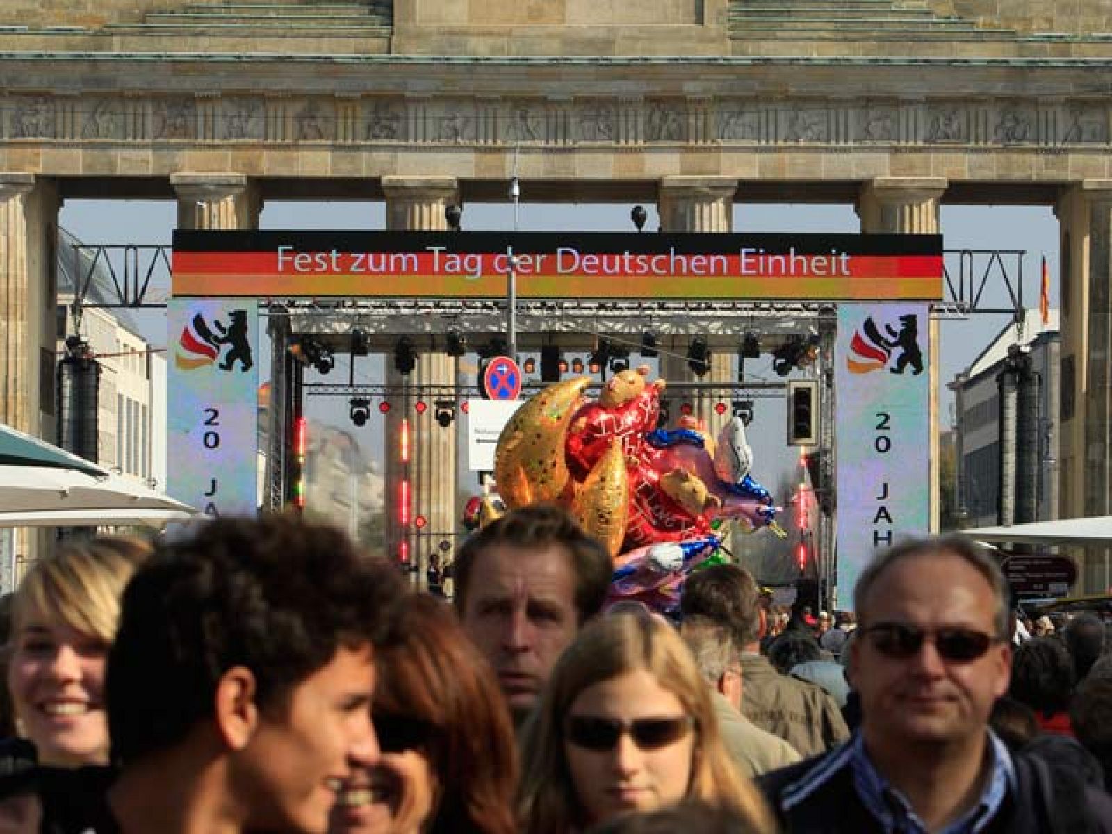 Alemania celebra el vigésimo aniversario de la reunificación