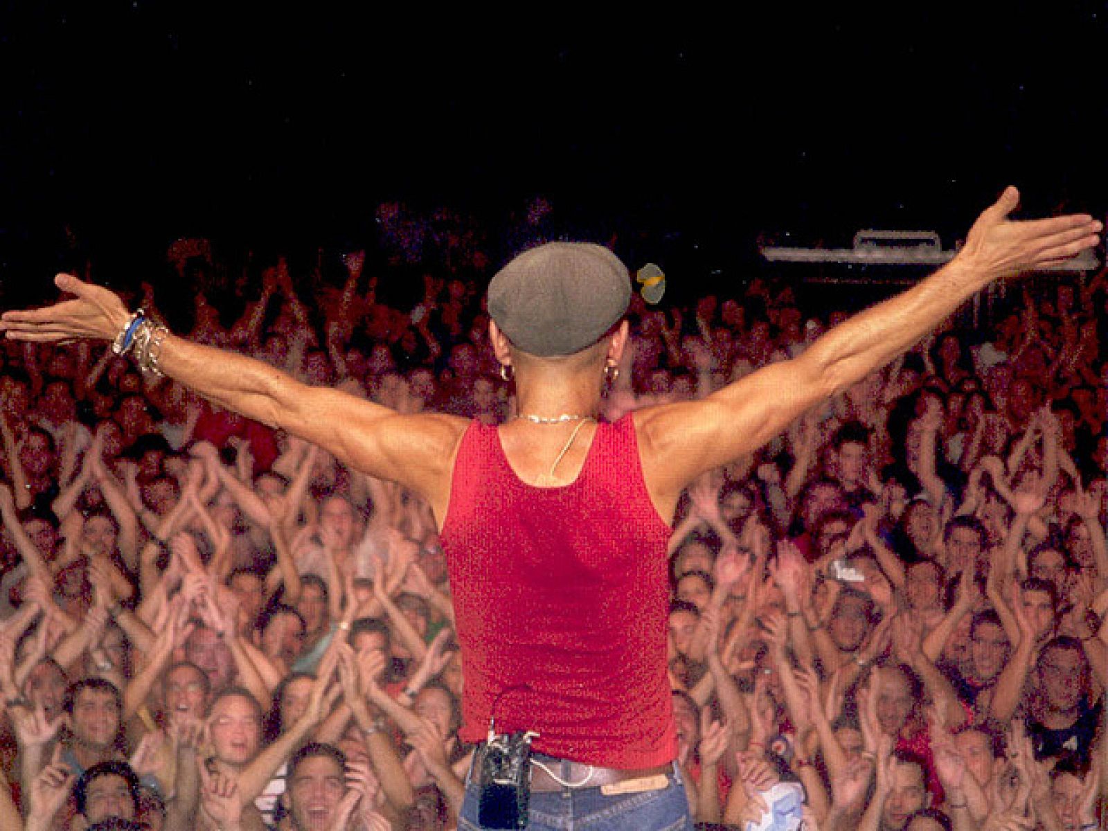 Backstage del Festival en Vivo 2010