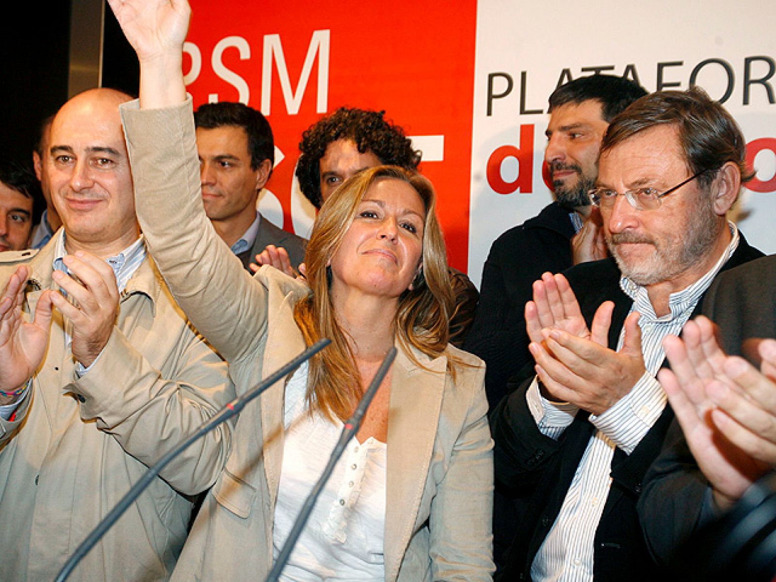 Trinidad Jiménez: "Tomás Gómez es desde hoy mi candidato"