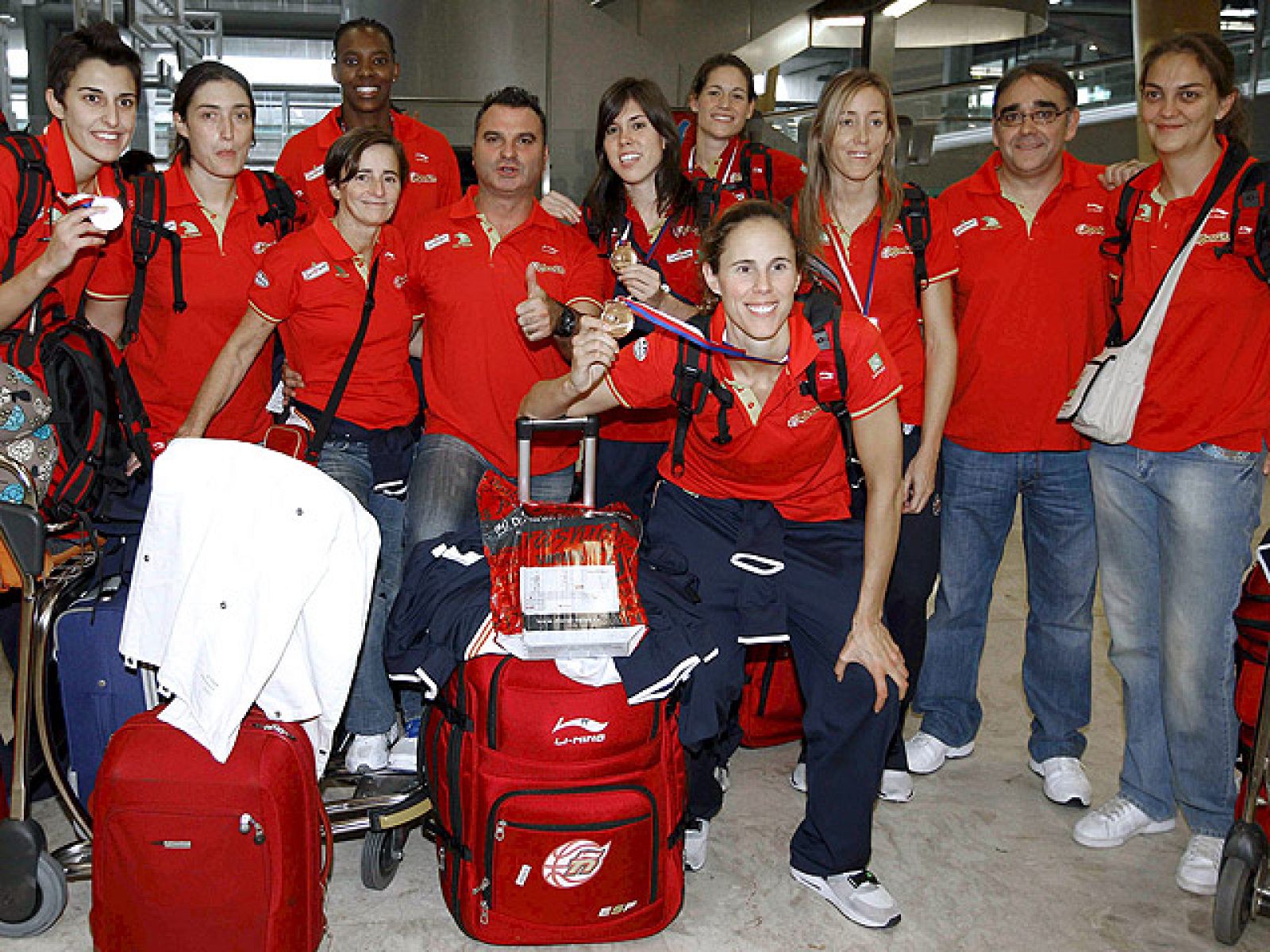 Las 'chicas de bronce' vuelven a casa