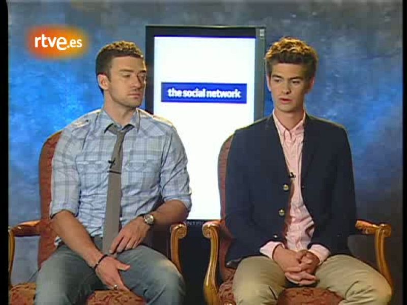 Entrevista a Justin Timberlake y Andrew Garfield por 'La red social'