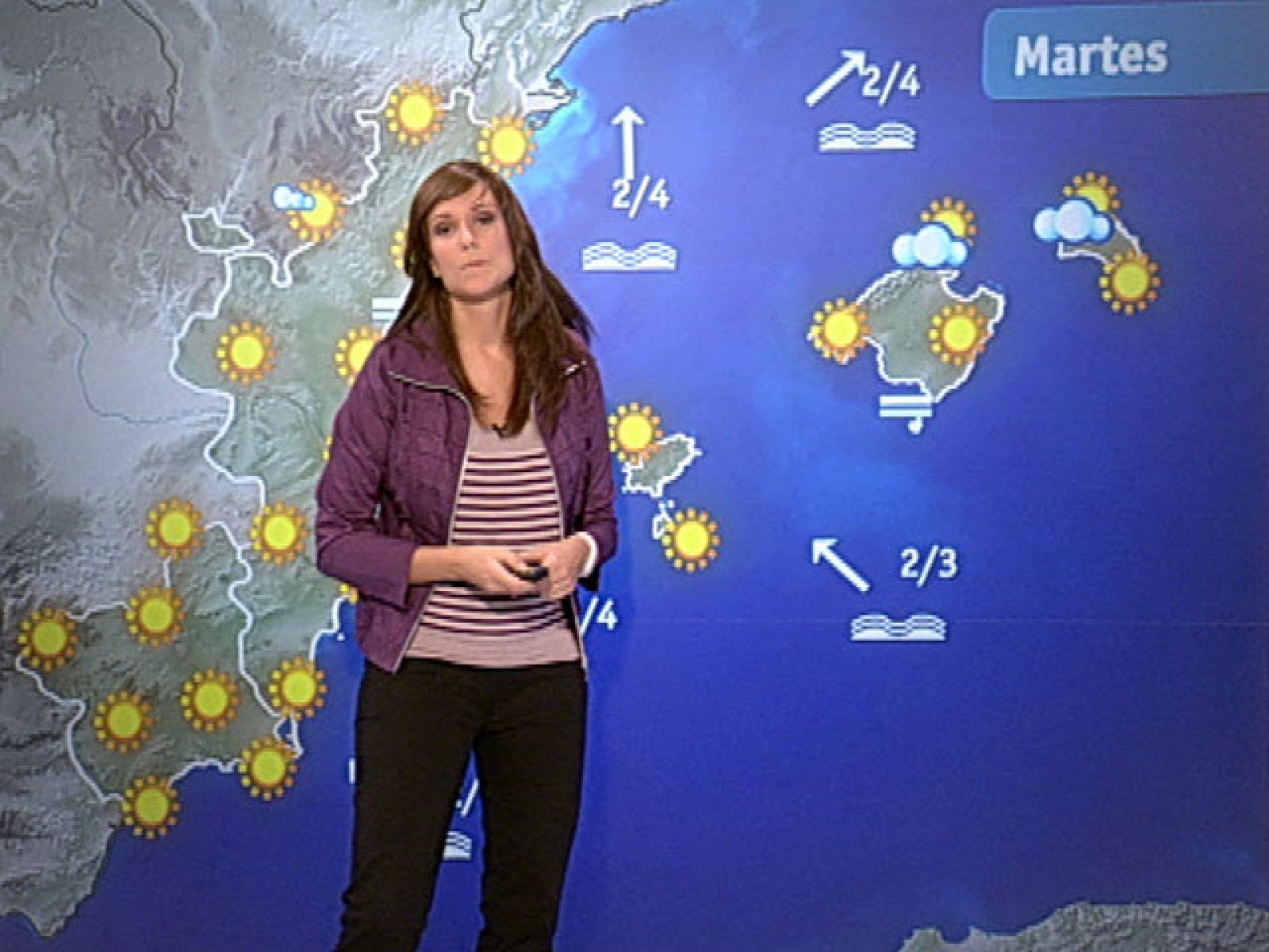 El Tiempo - Lluvias en el norte de la Península - 04/10/10 - El tiempo | Ver