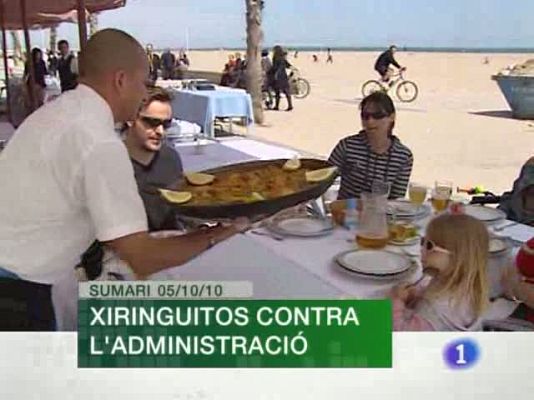 L'informatiu - Comunitat Valenciana - L'Informatiu (05/10/10)