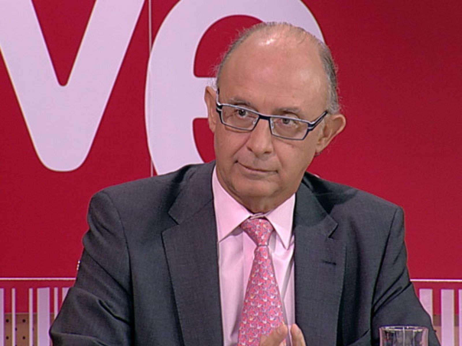 La tarde en 24h- Cristóbal Montoro: "El problema de España es el déficit del Estado, de la administración central" | Ver