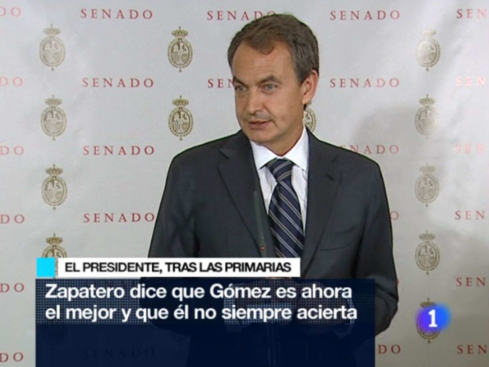 Telediario 2 (05/10/10)