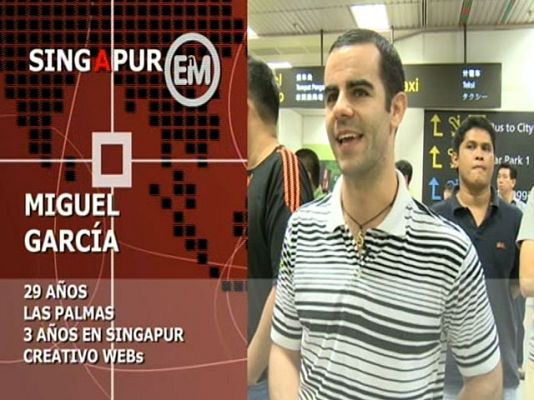 Españoles en el mundo - Singapur - Miguel