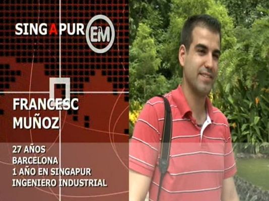 Españoles en el mundo - Singapur - Francesc
