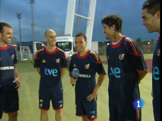 Telediario 1 - El 'show' de Cazorla