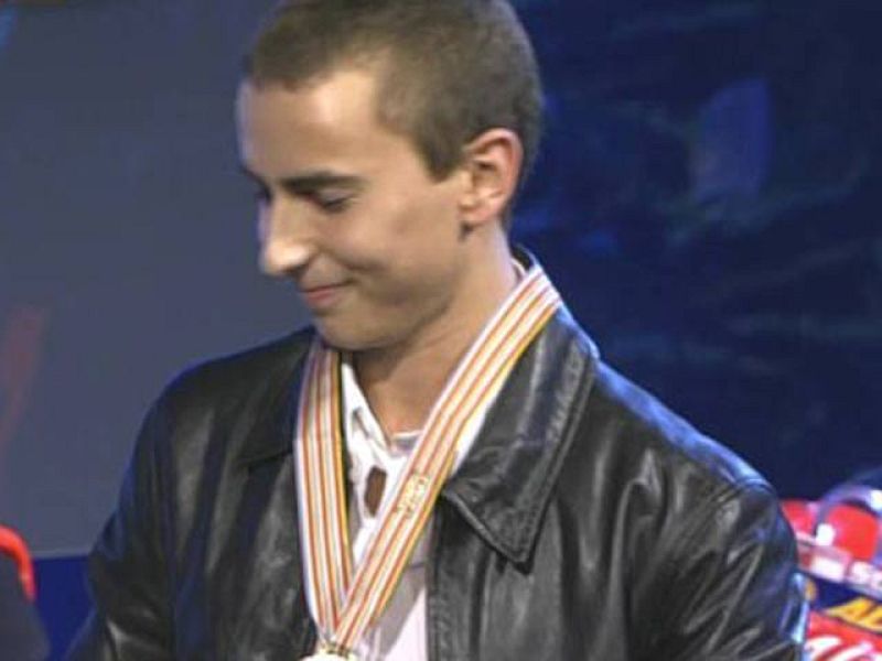 Jorge Lorenzo consiguió su primera victoria en el Mundial de 125cc en el Gran Premio de Brasil, en 2003.