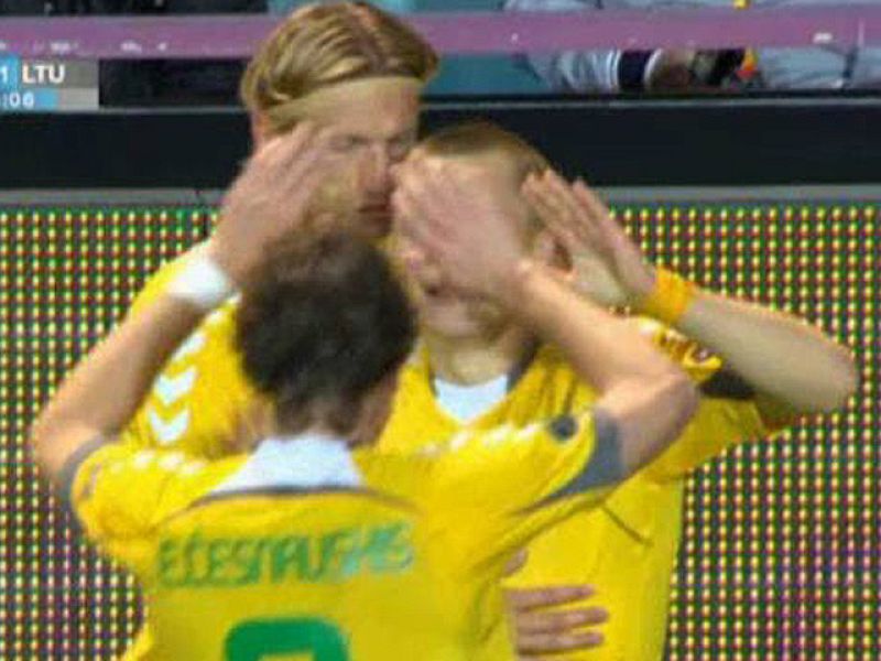 Sernas empata para Lituania 1-1
