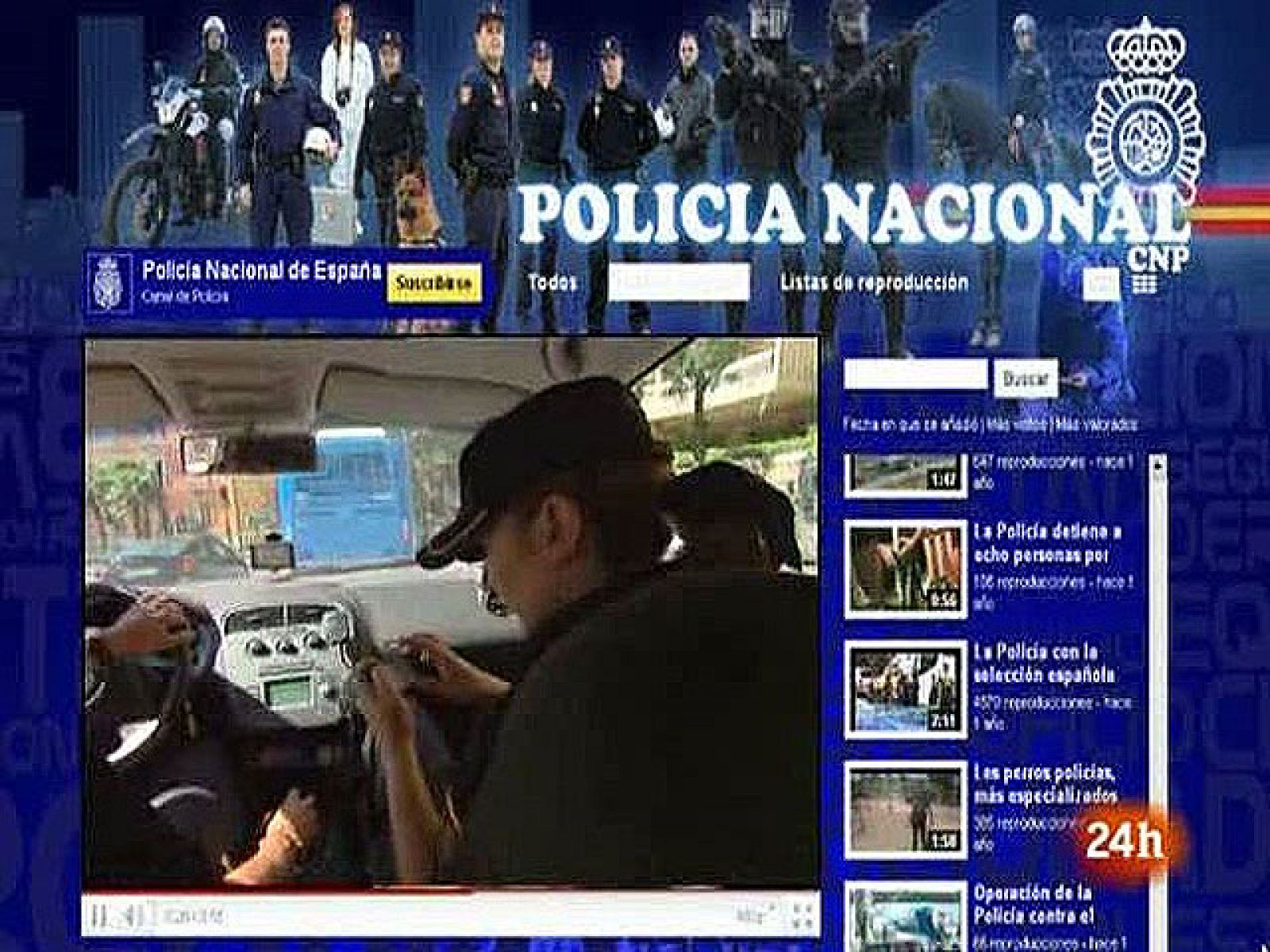 Cámara Abierta 2.0: Twitter Policía Nacional, La Niña Repelente y Youtube Play (09/10/10)