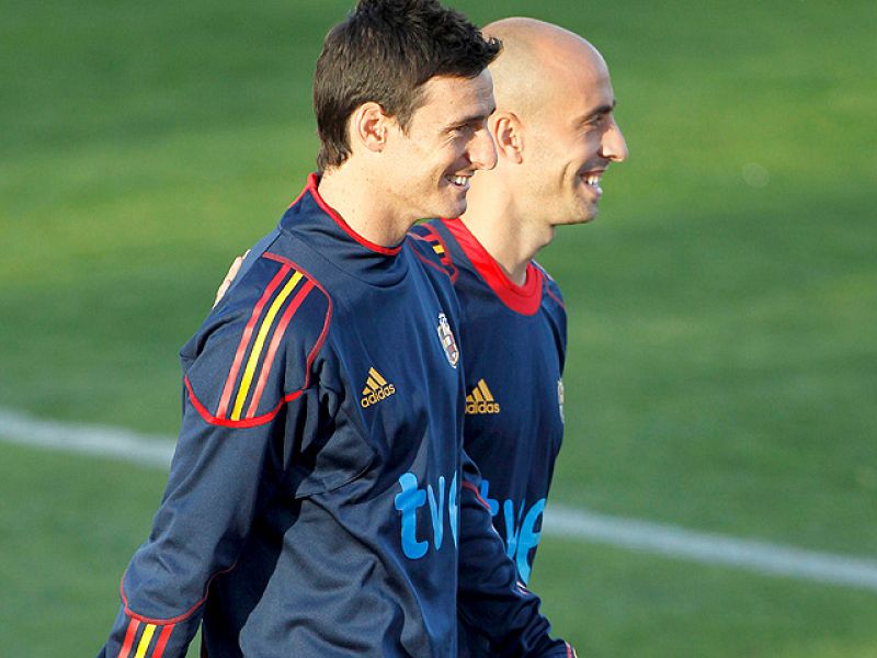 Fueron compañeros en Mallorca y, tras cambiar de aires en la Liga, se han reencontrado en la selección española, en el mejor momento de sus carreras deportivas.