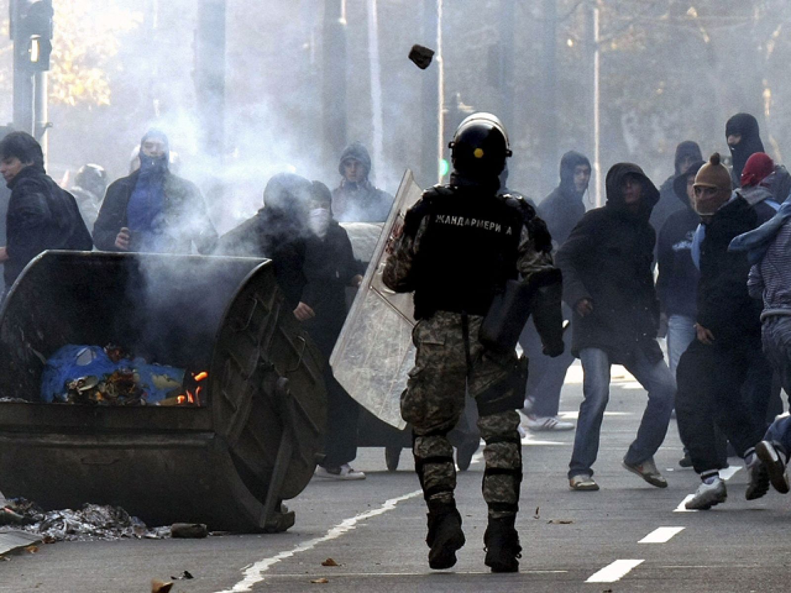 Violencia homófoba en Serbia