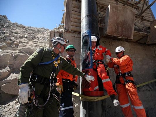 - Pasos previos al rescate de mineros