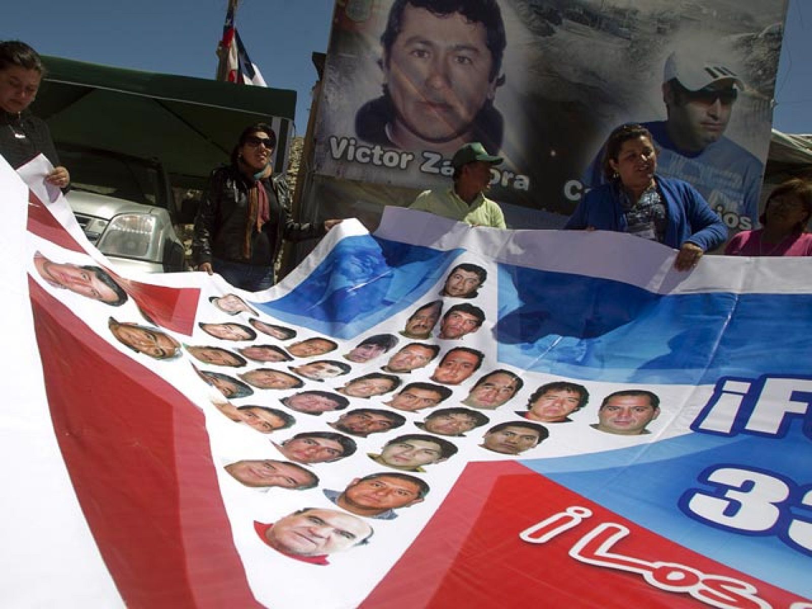 Los trabajos de perforación de los túneles de rescate de los mineros están muy avanzados | Ver