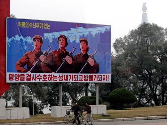  - Un equipo de TVE en Corea del Norte