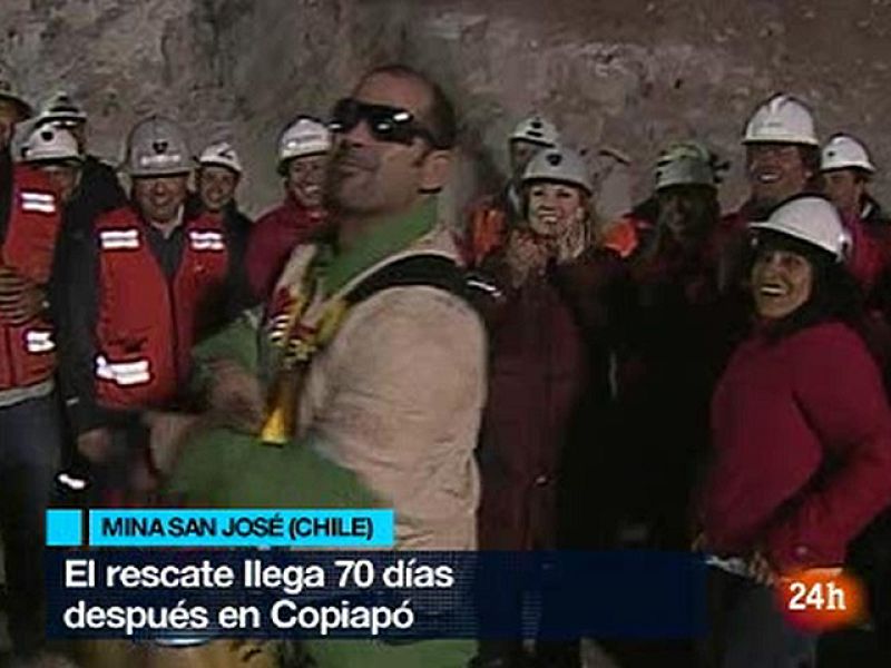 Mario Sepúlveda ha sido el segundo minero liberado en Chile