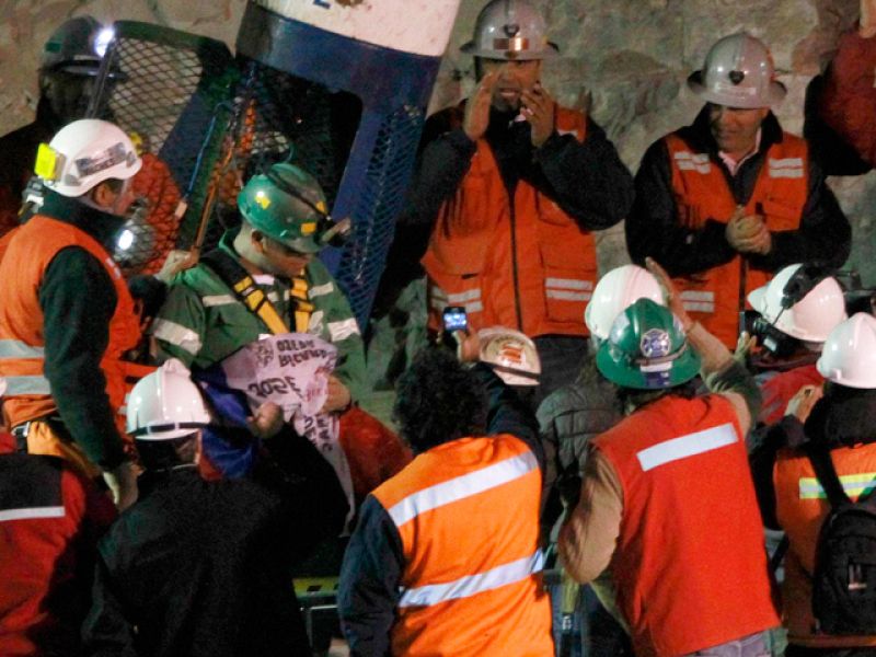 José Ojeda, séptimo rescatado en Chile