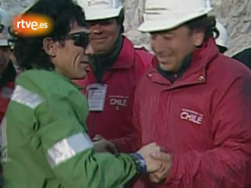 Claudio Yáñez, 34 años, el octavo minero rescatado