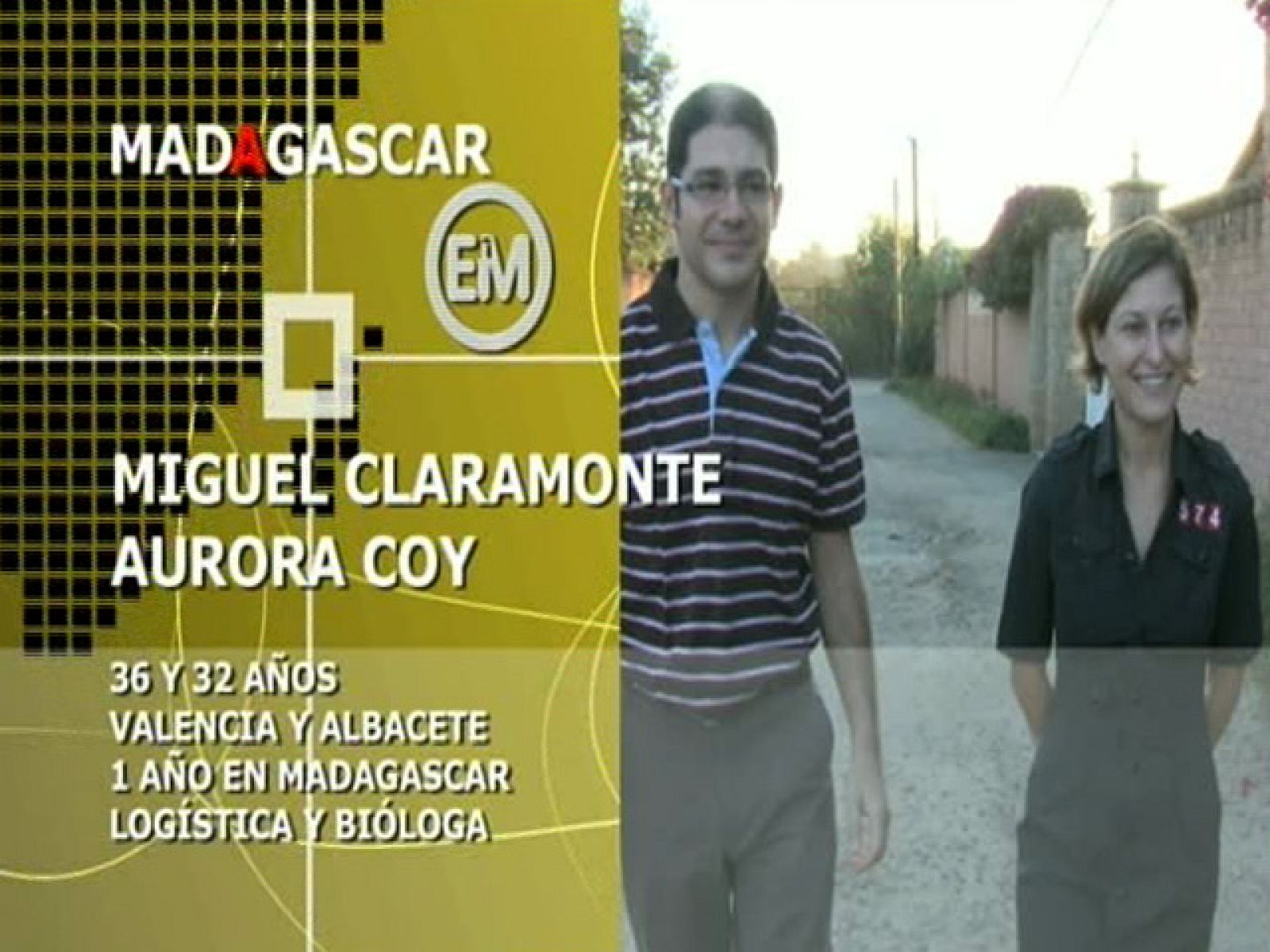 Españoles en Madagascar - Miguel y Aurora