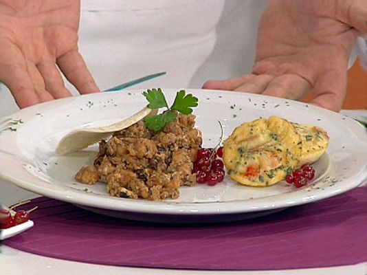 RTVE Cocina - Revuelto de frutos secos y tarta