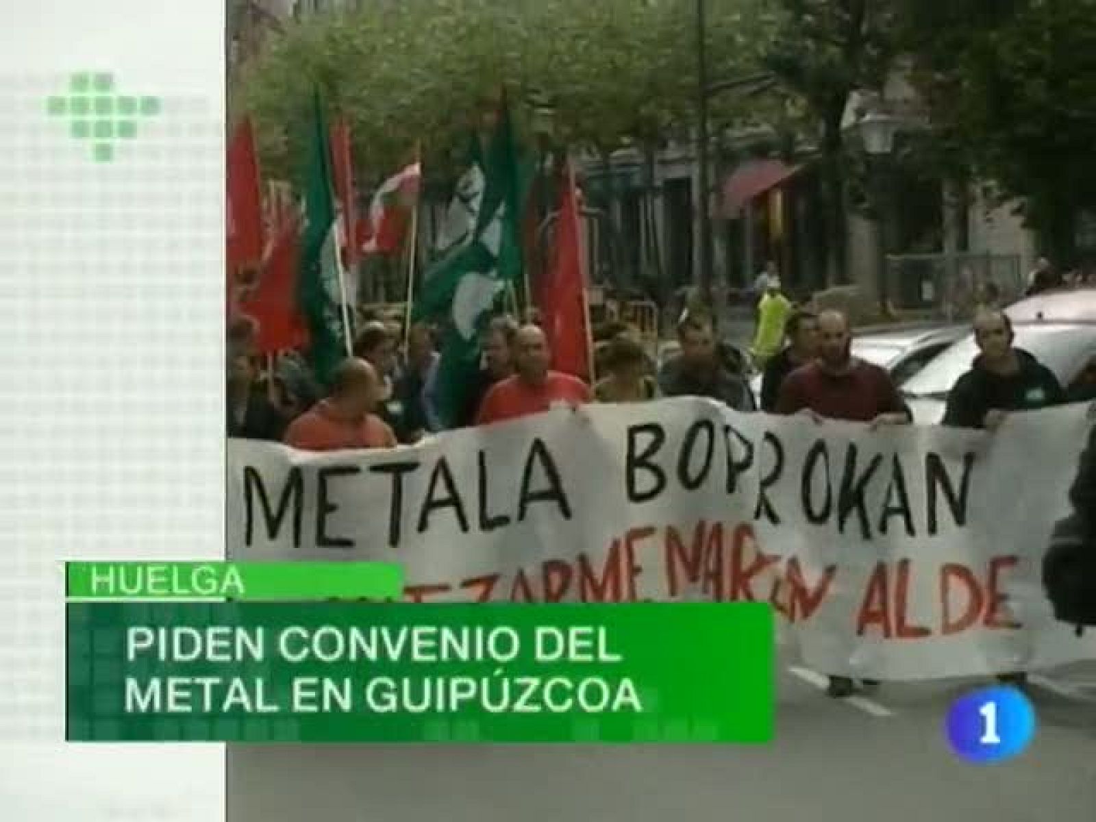 Telenorte informativo País Vasco (13/10/10)