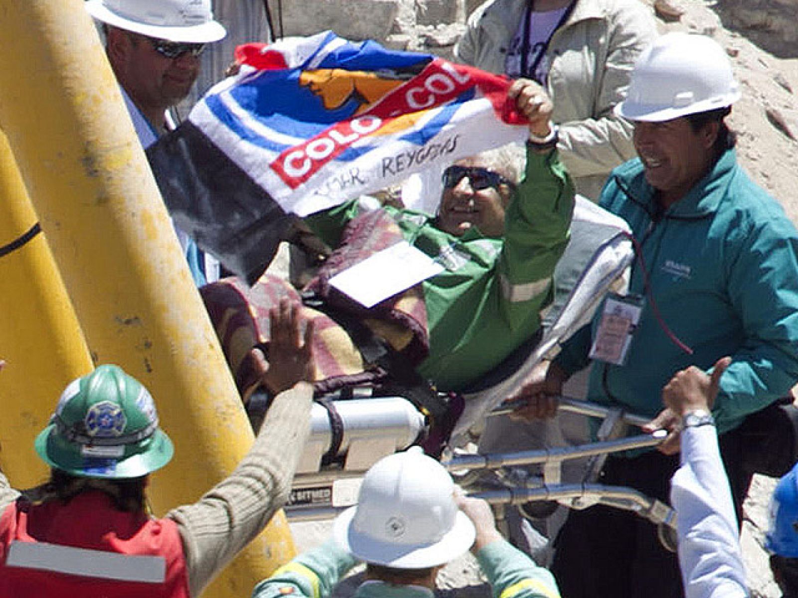 Emocionante rescate de los mineros