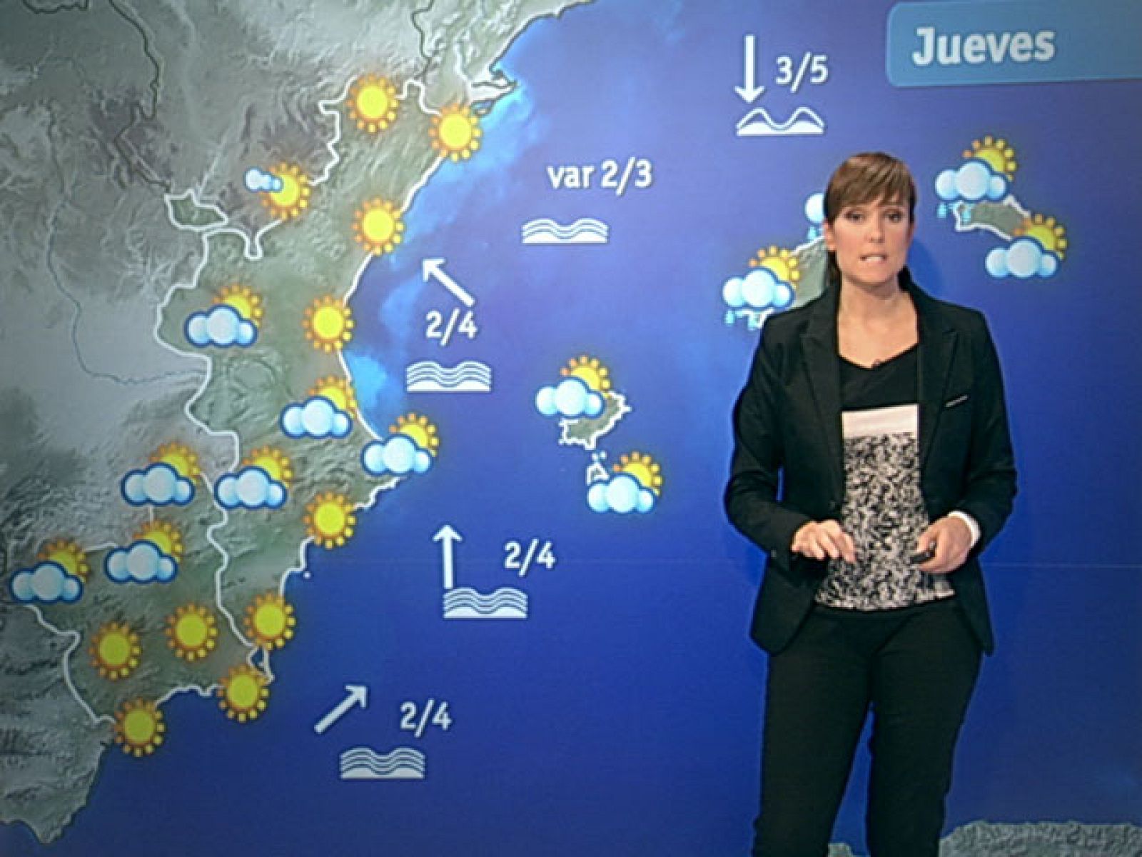 El Tiempo - Nuboso en el Cantábrico, en el sur de la Península y en ambos archipiélagos - 13/10/10 - El tiempo | Ver