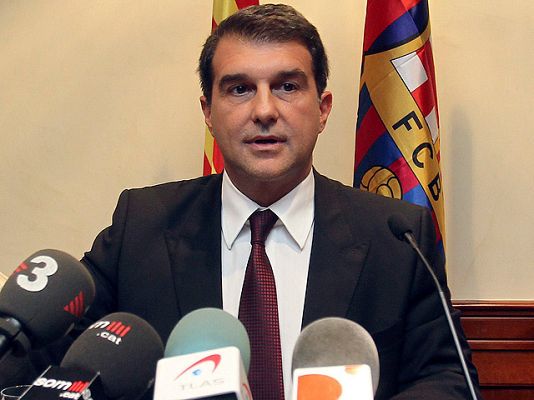  - Laporta defiende gestión en Barça