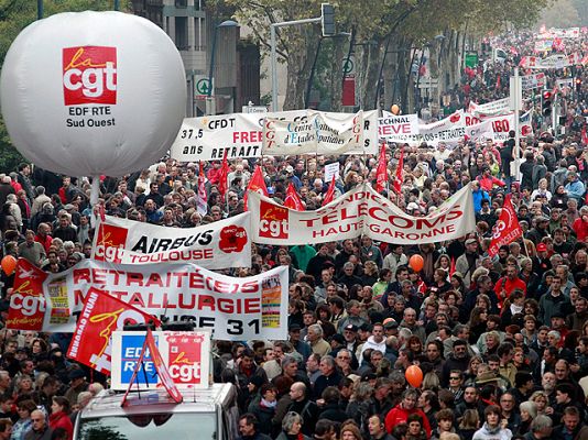  - Manifestación en Francia