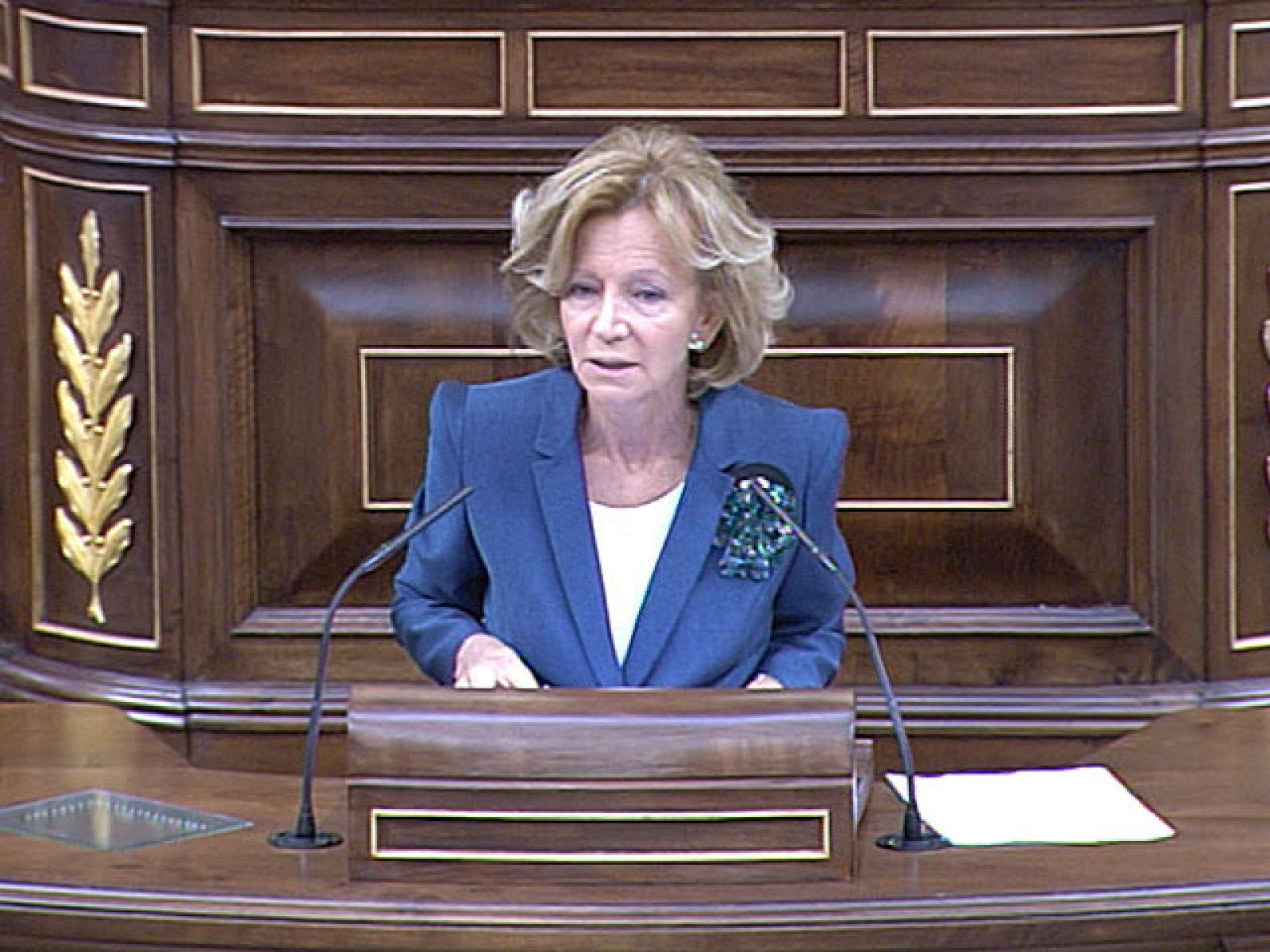 Salgado defiende unos presupuestos "realistas", pero no descarta nuevos ajustes contra el déficit