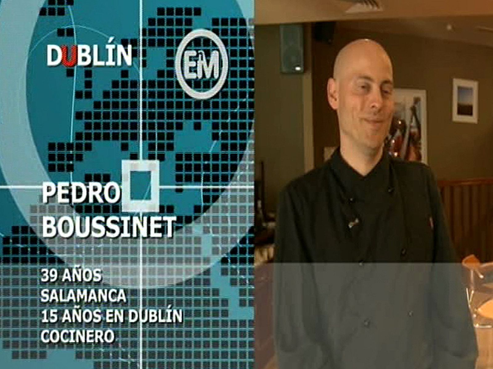 Españoles en el mundo - Dublín - Pedro