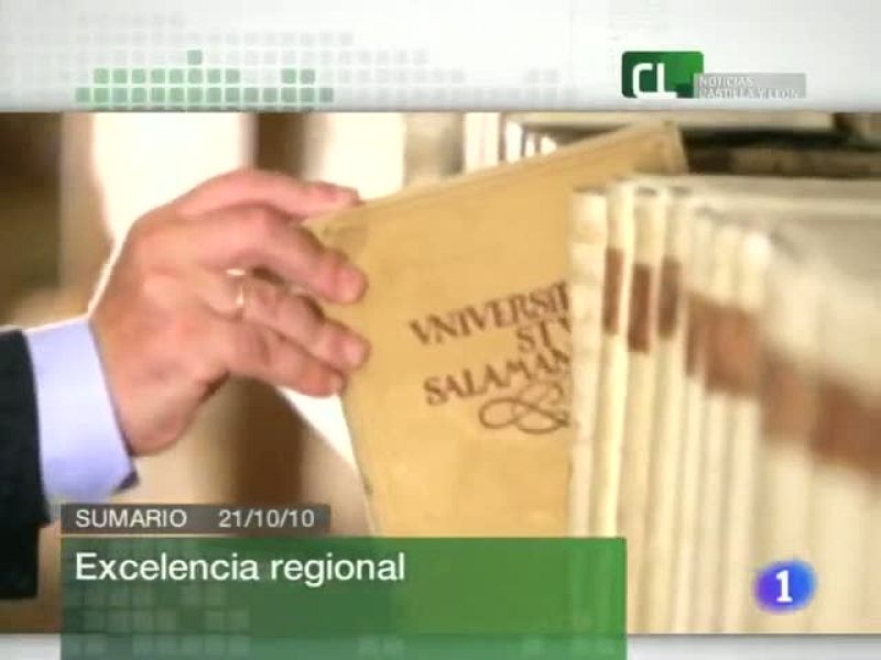 Noticias Castilla y León. Informativo Territorial de Castilla y León. (21/10/10)