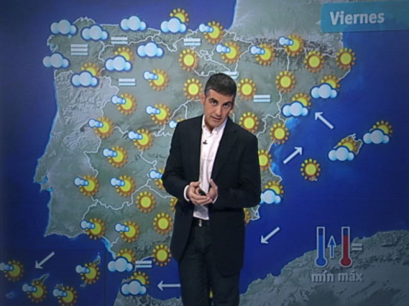 El Tiempo - Lluvias débiles en la mitad norte de la Península - 21/10/10 - El tiempo | Ver