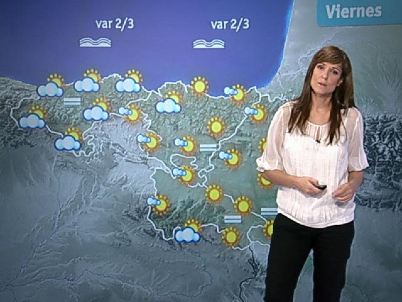 El Tiempo - Lluvias débiles en la mitad norte de la Península - 21/10/10 - El tiempo | Ver