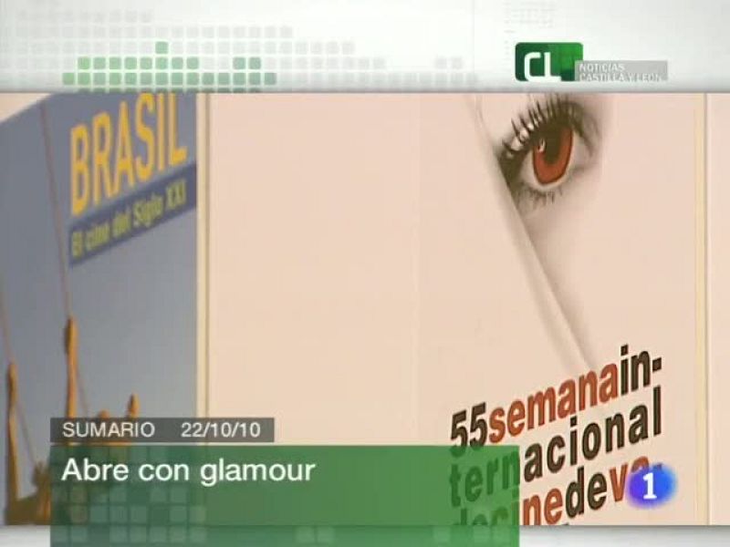 Noticias Castilla y León. Informativo Territorial de Castilla y León. (22/10/10)