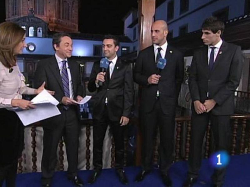 Tres campeones, en TVE