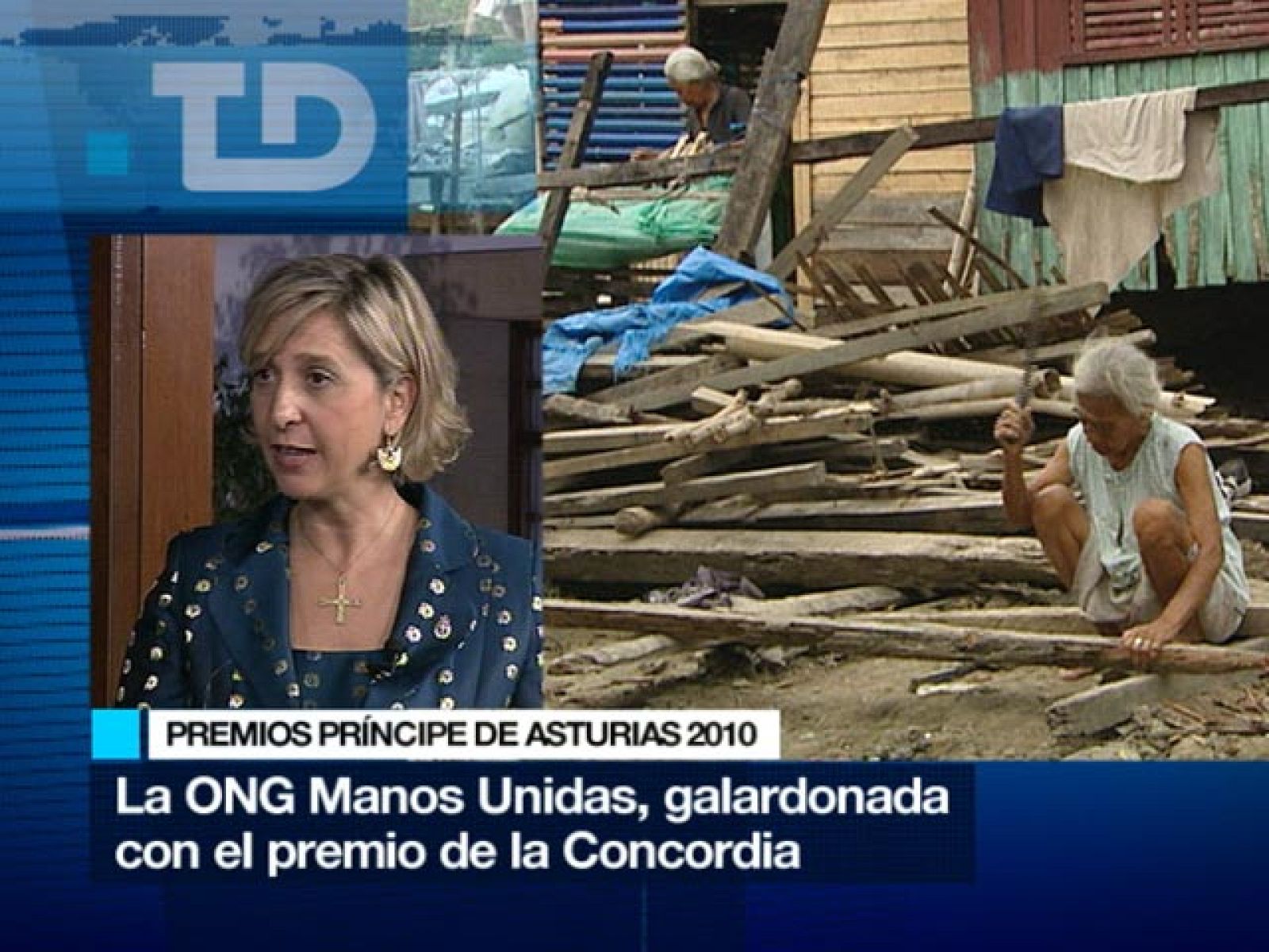 Hablamos con Myriam García Abrisqueta, presidenta de Manos Unidas - Premios Princesa de Asturias | Ver